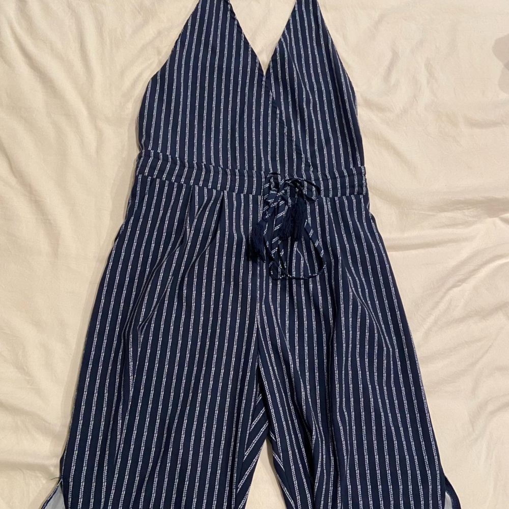 Halter Low Back Jumpsuit